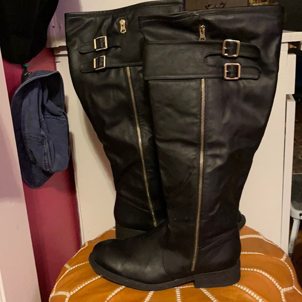 Torrid tall wide calf boots